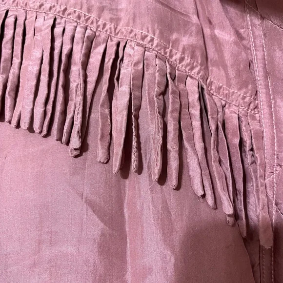 Vintage Silk Exchange fringe western/cowgirl jacket 🪩 🤠 - Picture 2 of 6